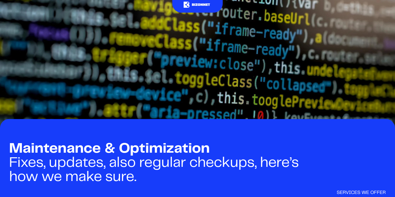 Cover image for Maintenance & Optimization: Keeping Your Website Performing at Its Best